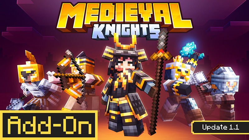 Addon Medieval Knights dành cho Minecraft Bedrock/MCPE