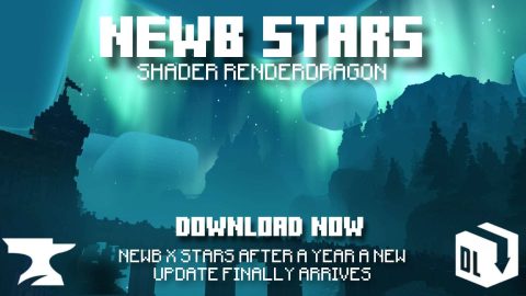 Newb Shader & Stars dành cho Minecraft Bedrock/MCPE