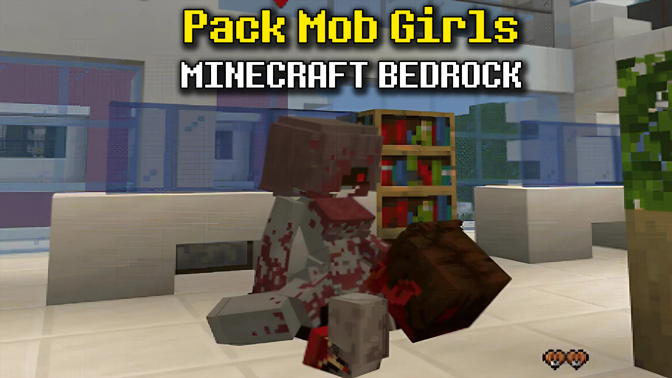 Pack Mob Girls dành cho Minecraft Bedrock/MCPE