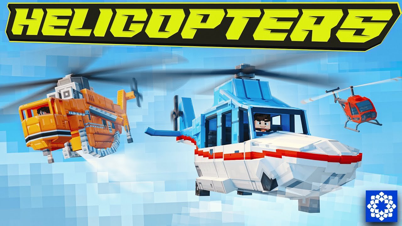 Helicopter Add-on dành cho Minecraft Bedrock/MCPE
