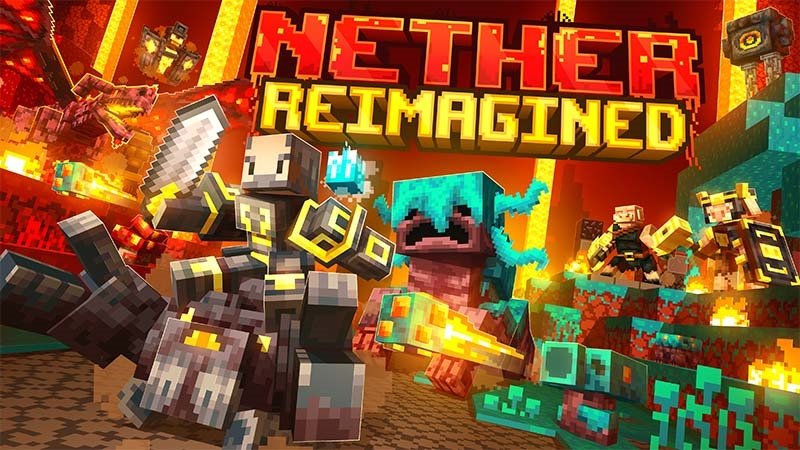 Nether Reimagined Addon dành cho Bedrock/MCPE