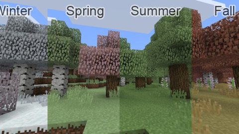 SEASONS Add-On DLC dành cho Minecraft Bedrock/MCPE