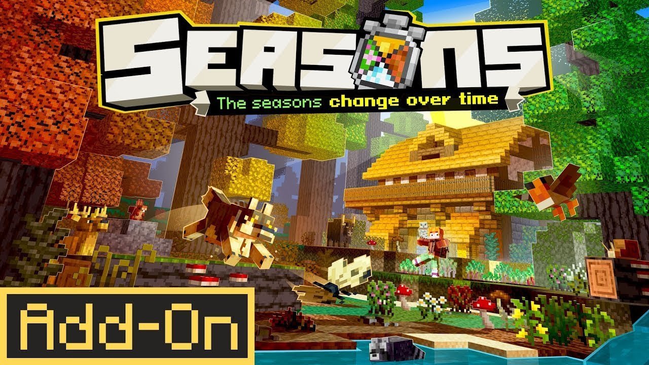 SEASONS Add-On DLC dành cho Minecraft Bedrock/MCPE