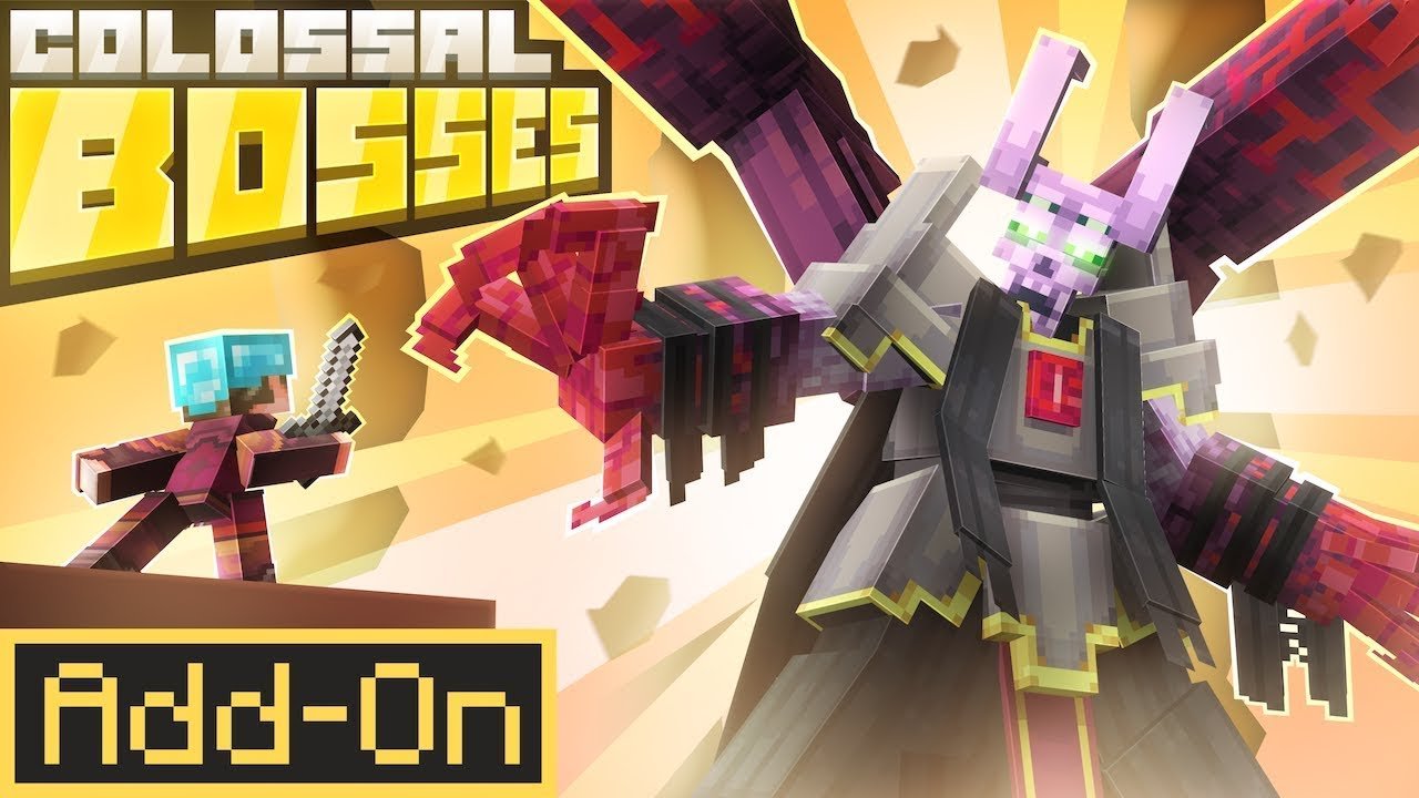 Colossal Bosses Add-on dành cho Minecraft Bedrock/MCPE