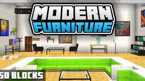 Furniture Add-on dành cho Minecraft Bedrock/MCPE