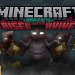 Rise and Survive Zombie Apocalypse Add-on dành cho Minecraft Bedrock/MCPE