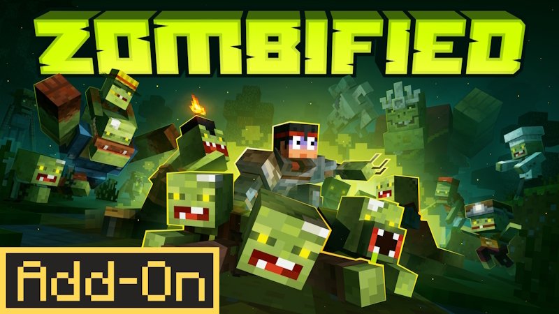 ZOMBIFIED 1.1 Add-on dành cho Minecraft Bedrock/MCPE
