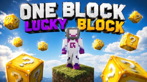 Map One Lucky Block dành cho Minecraft Bedrock/MCPE