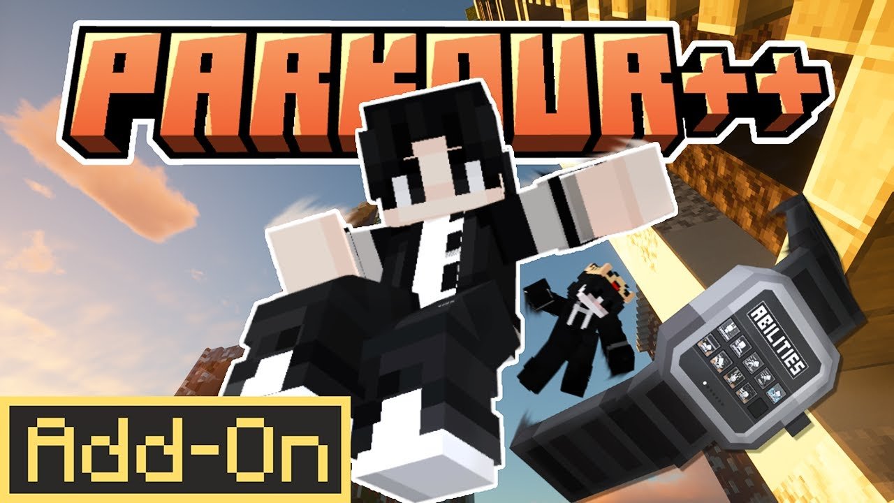 Parkour Addon dành cho Minecraft Bedrock/MCPE