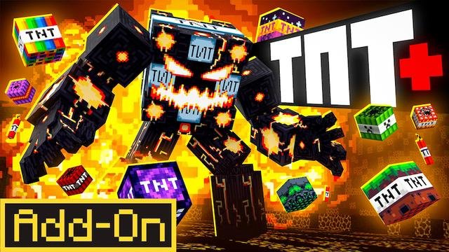 More TNT+ Add-On dành cho Minecraft Bedrock/MCPE