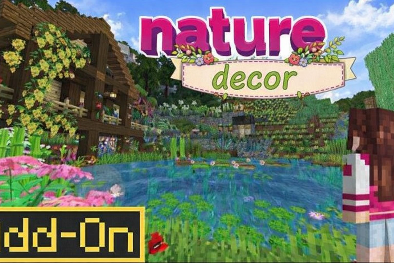 Addon Nature Decor dành cho Minecraft Bedrock/MCPE