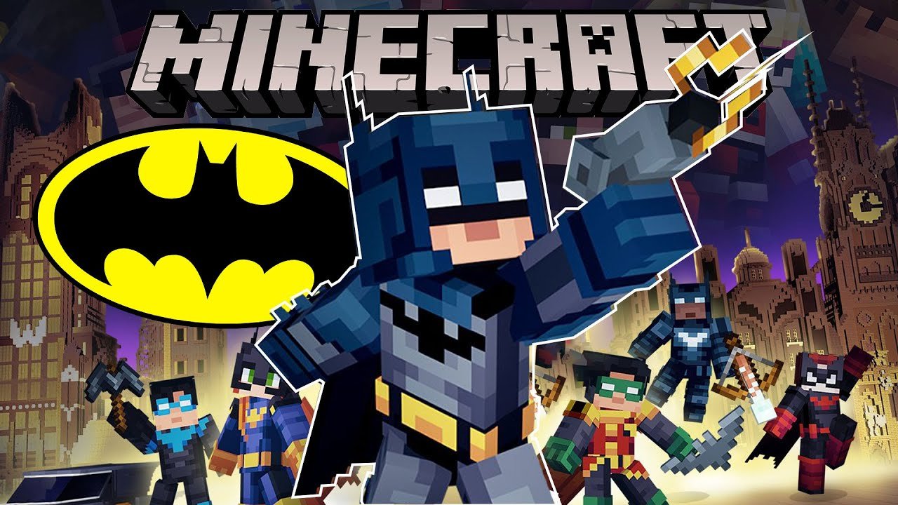 Map Thế Giới DC Batman dành cho Minecraft Bedrock/MCPE